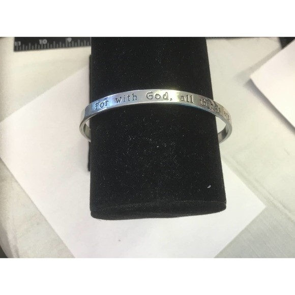 Silver  Bracelet Mark 10:27 - Picture 2 of 3